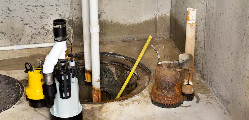 Installing Sump Pump in Finished Basement in Carmel, IN