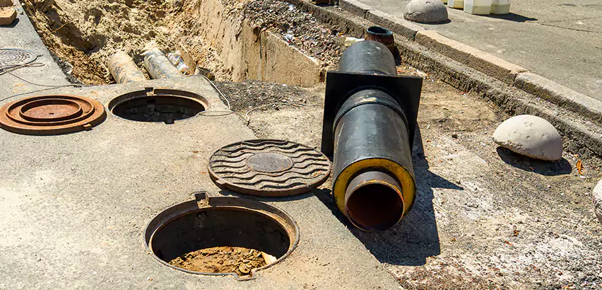 Lateral Sewer Line Replacement in Carmel